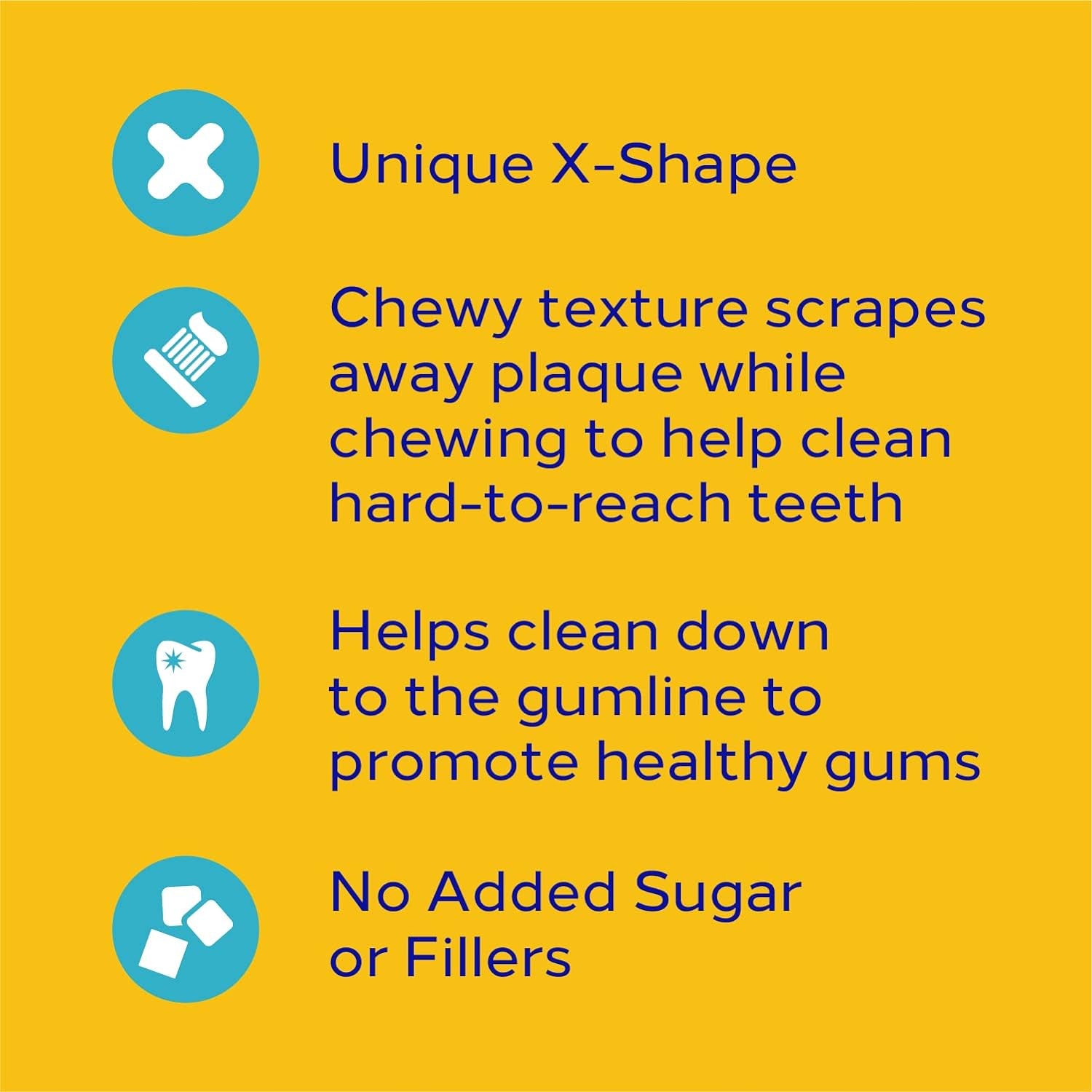PEDIGREE DENTASTIX Small/Medium Dog Dental Treats Original Flavor Dental Bones, 5.57 Oz - 10 Count (Pack of 7)