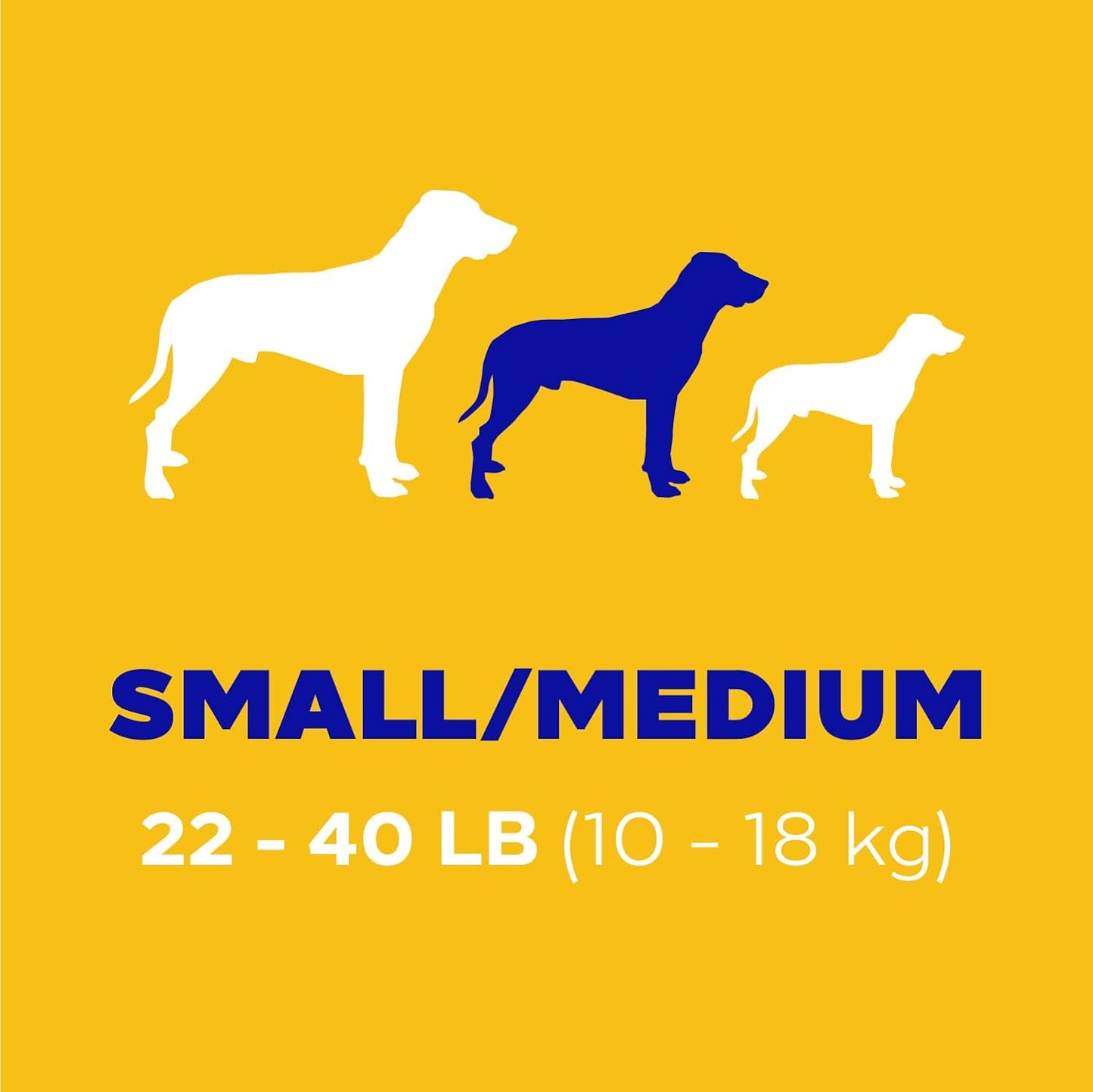PEDIGREE DENTASTIX Small/Medium Dog Dental Treats Original Flavor Dental Bones, 5.57 Oz - 10 Count (Pack of 7)